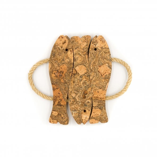 Liga Ice Grey Cork 3 Fish Trivet