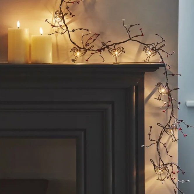Lightstyle London Winter Robin LED Light Chain
