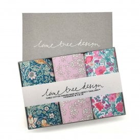Lady Mary Liberty Tana Lawn Set of 3 Hankies