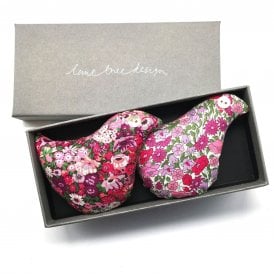 Love Birds Liberty Tana Lawn™ Box of 2 Lavender Birds