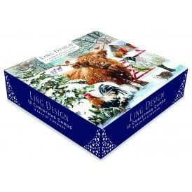 Christmas On The Farm Box of 12 Christmas Cards
