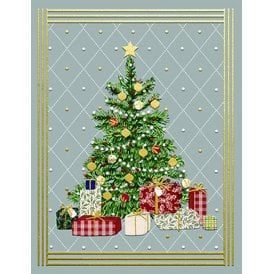 Decorative Christmas Pack of 10 Christmas Cards