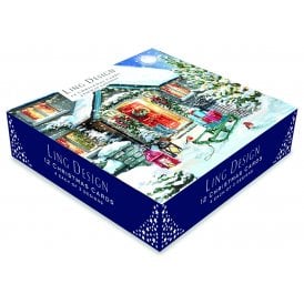 Home For Christmas Box of 12 Christmas Cards