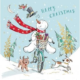 Jolly Forest Wallet Pack of 8 Christmas Cards