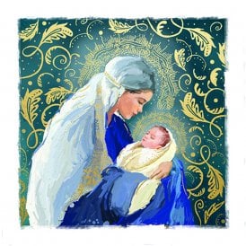 Madonna and Child Pack of 10 Christmas Cards
