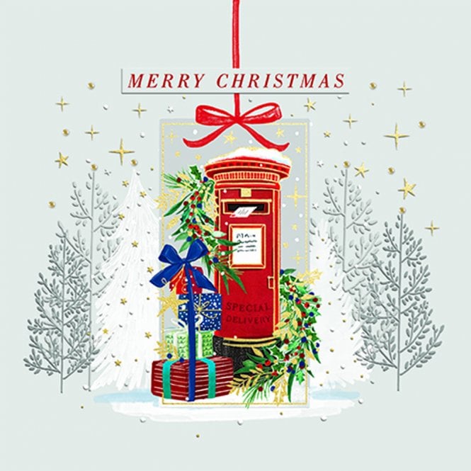 Ling Design Special Delivery Pack of 5 Luxe Christmas Cards