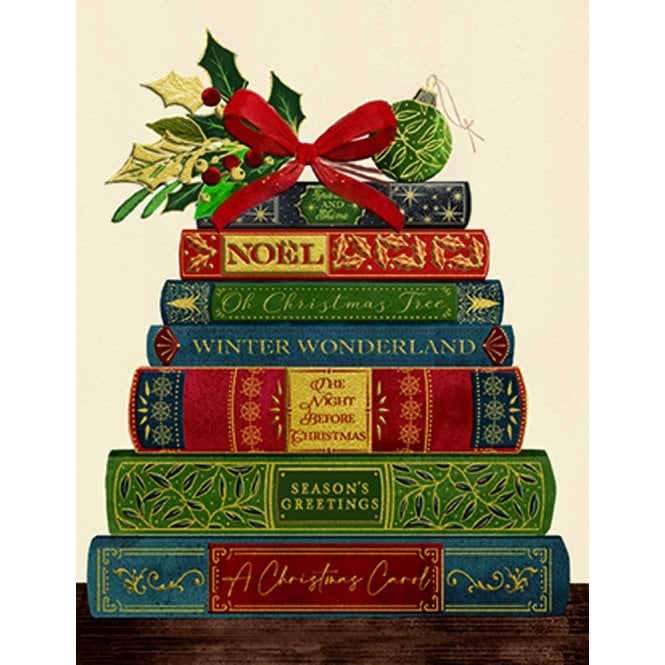 Ling Design Winter Library Pack of 10 Christmas Cards