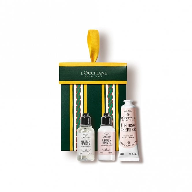 L'Occitane en Provence Fleurs de Cerisier (Cherry Blossom) Christmas Hanging Ornament