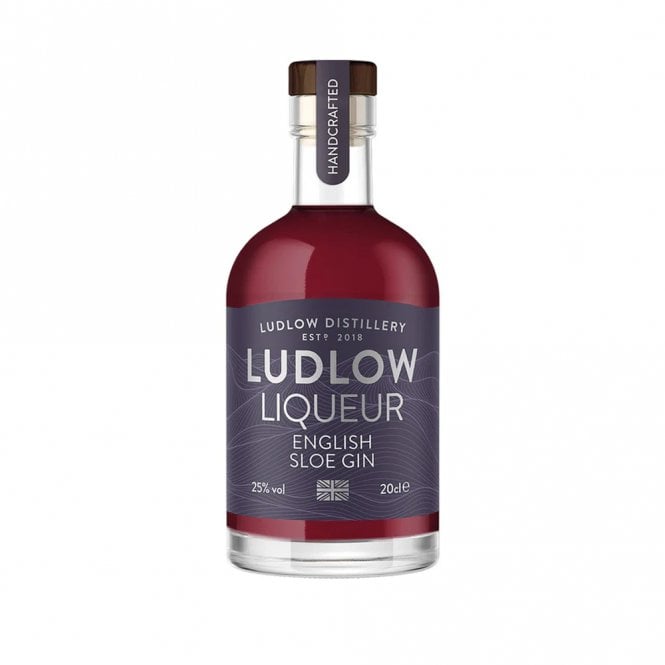Ludlow Distillery English Sloe Gin Liqueur 20cl