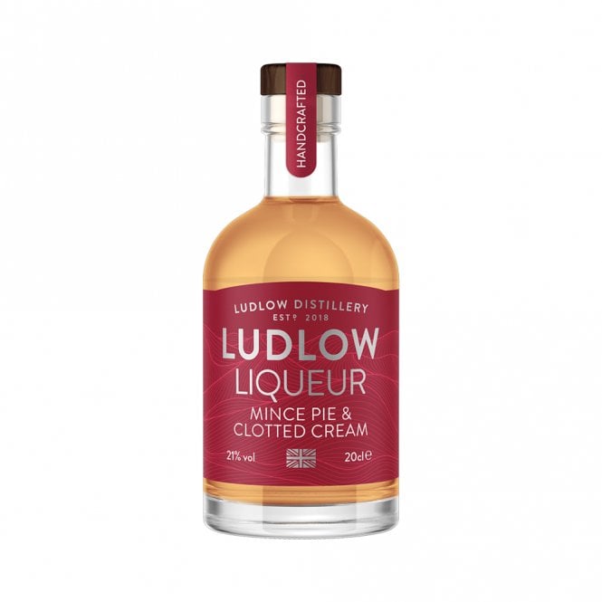 Ludlow Distillery Mince Pie & Clotted Cream Gin Liqueur 20cl