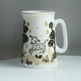 Lamb Half Pint Ceramic Jug