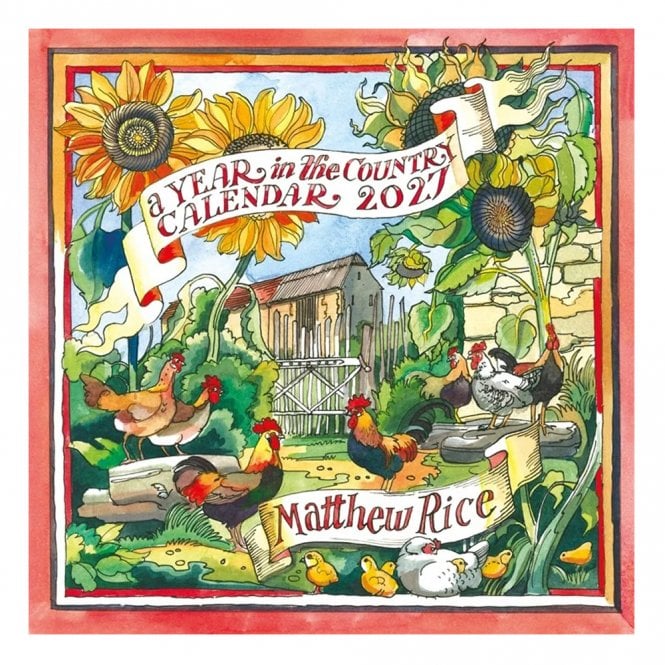 Mathew Rice 2027 A Year in the Country Calendar
