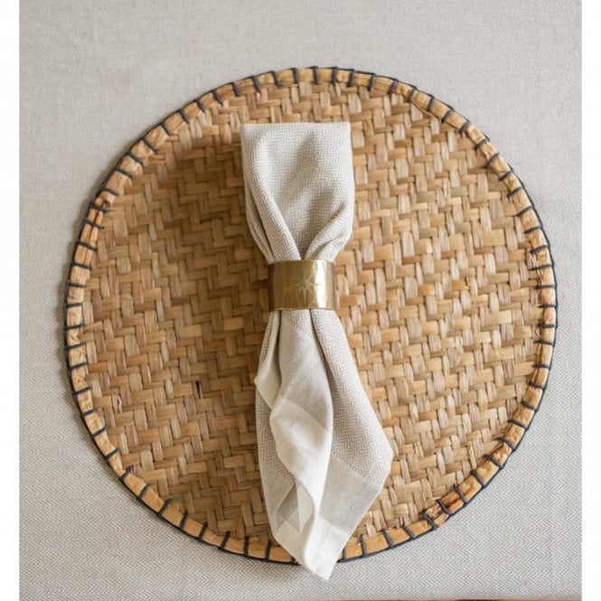 MeanWhile Brass Star Napkin Ring