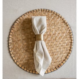 Brass Star Napkin Ring