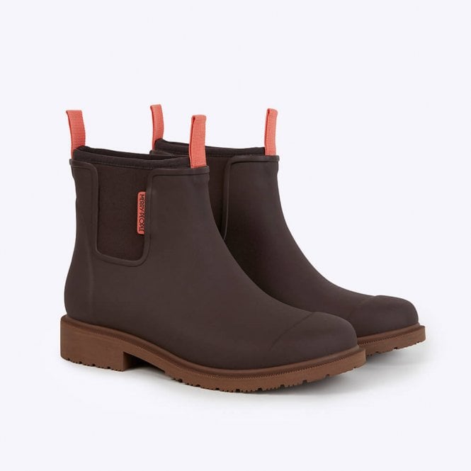 Merry People Bobbi Mocha Ankle Wellington Boot