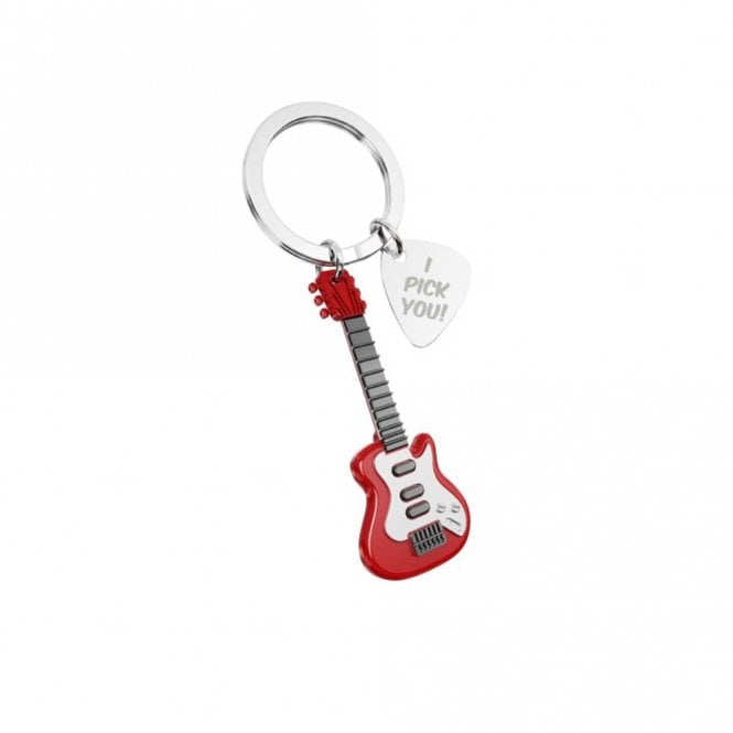 Metalmorphose Electric Guitar & Pick Keyring