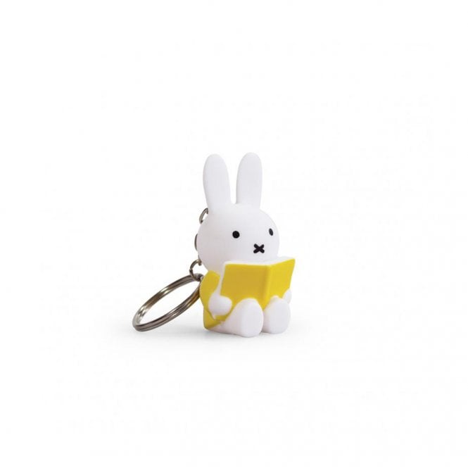 Miffy Book Keyring Yellow 6cm