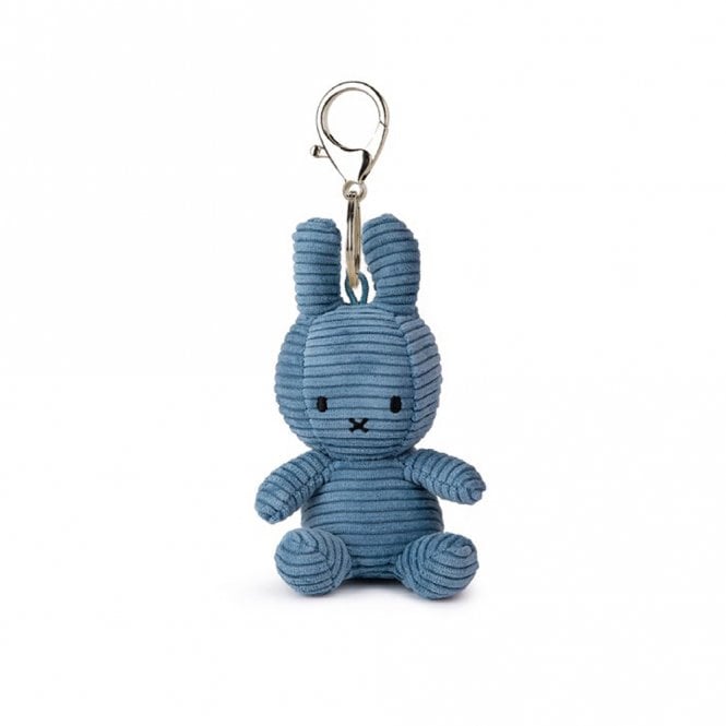 Miffy Corduroy Keyring Aviator Blue 10cm