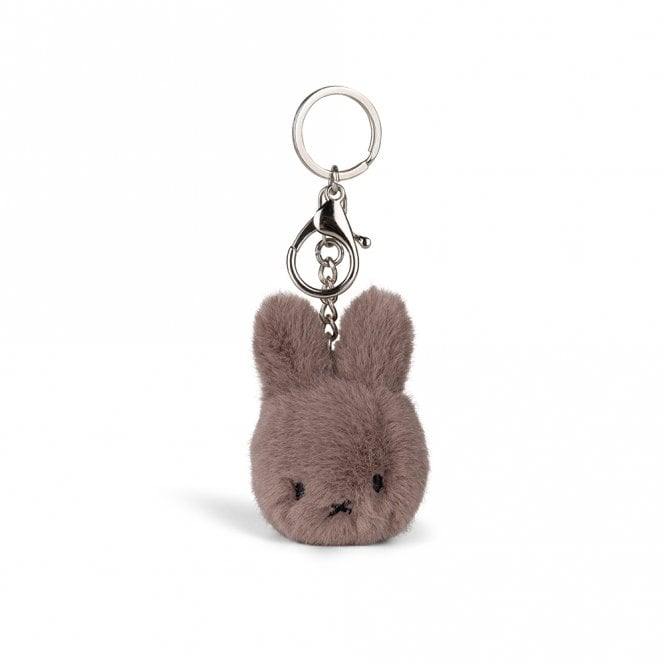 Miffy Eco Fuzzy Taupe Keyring