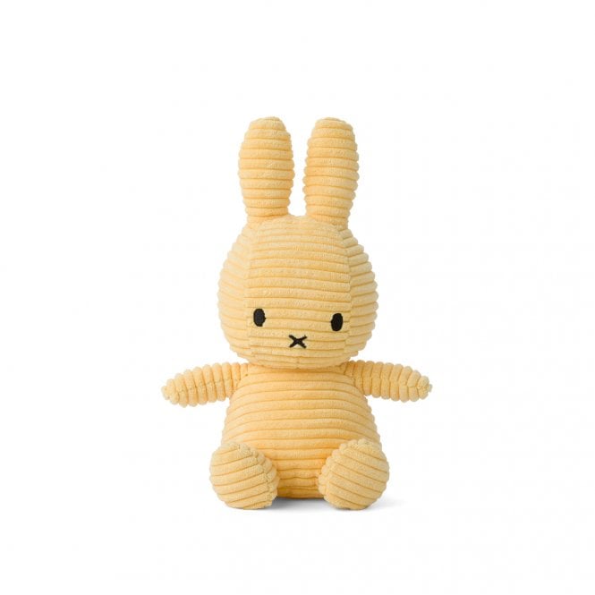 Miffy Sitting Corduroy Buttercream 23cm