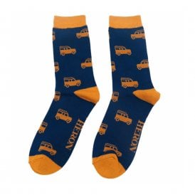 Mr Heron Navy Off Roading Socks