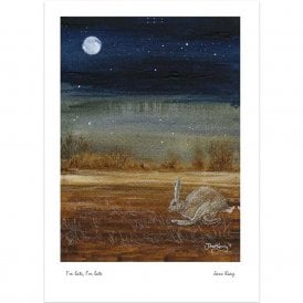 Jane Keay I'm Late I'm Late Card