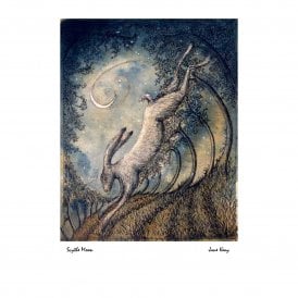 Jane Keay Scythe Moon Card