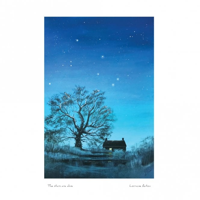 Mistletoe House Lorraine Auton The Stars Are Alive Card