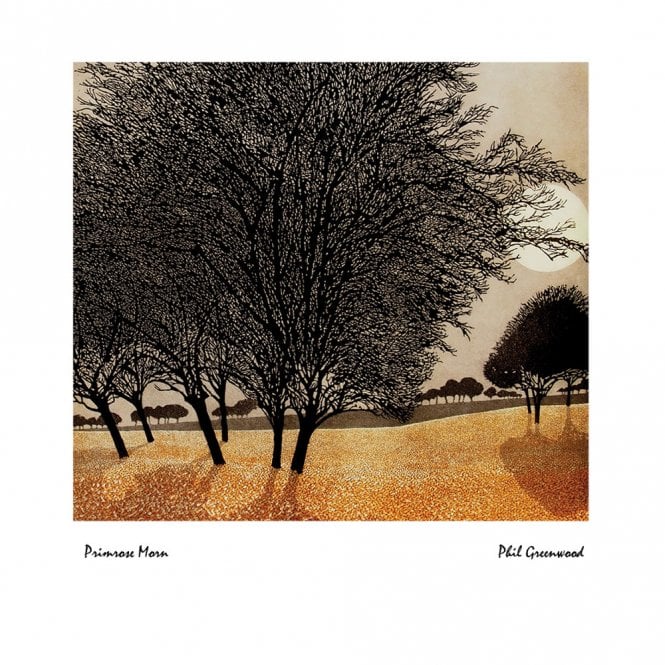 Mistletoe House Phil Greenwood Primrose Morn Card