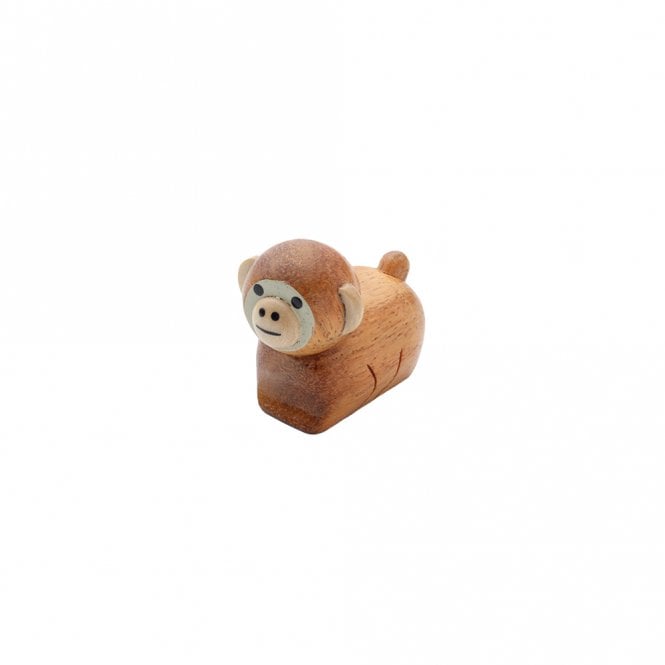 Monkey Wooden Chopstick Rest