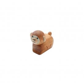 Monkey Wooden Chopstick Rest