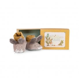 Little Rabbits Baby Slippers 0-6 Months