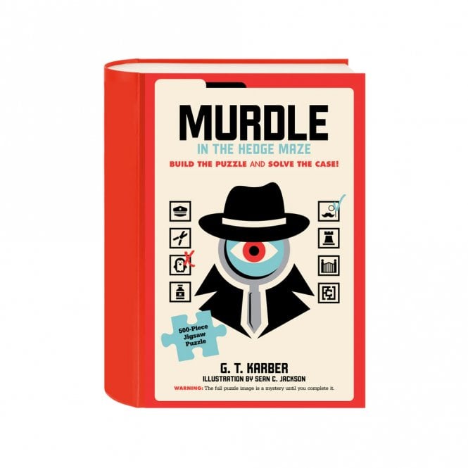 Murdle in the Hedge Maze 500 Piece Jigsaw Puzzle