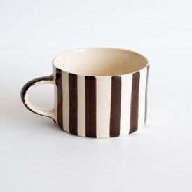 Chocolate Candy Stripe Mug