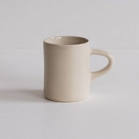 Cream Plain Wash Espresso Cup