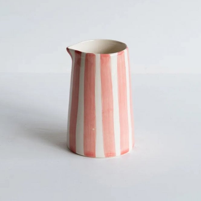 Musango Rose Candy Stripe Creamer Jug