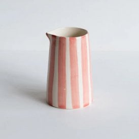 Rose Candy Stripe Creamer Jug