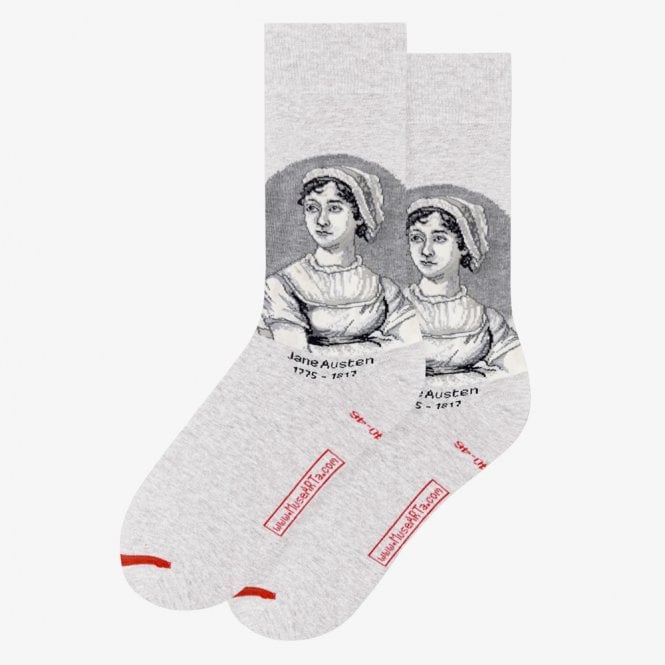 MuseARTa Cassandra Austen Portrait of Jane Austen Socks