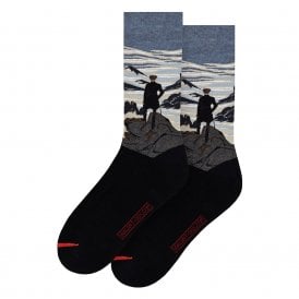 Men's Caspar David Friedrich Wanderer above the Sea of Fog Socks