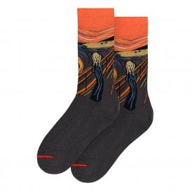 Men's Edvard Munch The Scream Socks