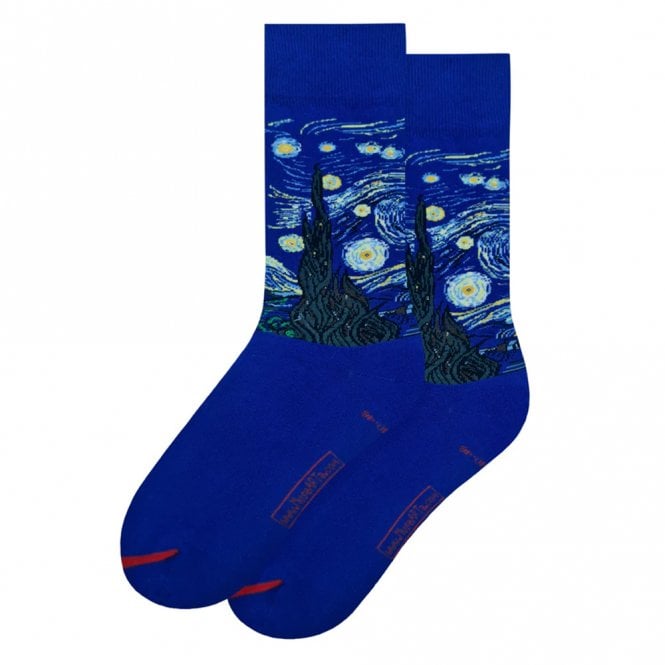 MuseARTa Vincent van Gogh Starry Night Socks
