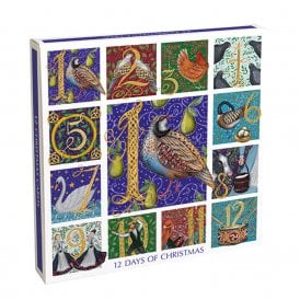 12 Days of Christmas Pack of 12 Christmas Cards