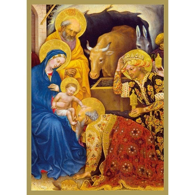 Museums & Galleries Adoration of the Magi Pack of 8 Christmas Cards