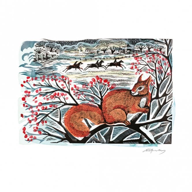 Museums & Galleries Angela Harding A Winters Tail Pack of 8 Christmas Cards