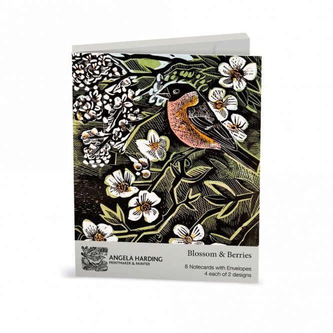Museums & Galleries Angela Harding Blossom & Berries Notecard Wallet