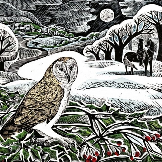 Museums & Galleries Angela Harding Winter Wood Pack of 5 Christmas Cards