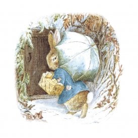 Beatrix Potter Home in the Snow Pack of 8 Christmas Cards