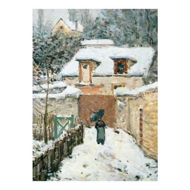 Museums & Galleries BHF Snow at Louveciennes Pack of 8 Christmas Cards