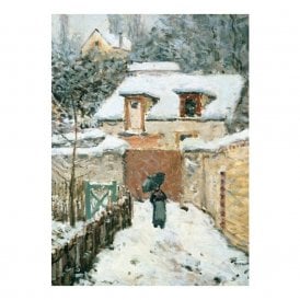 BHF Snow at Louveciennes Pack of 8 Christmas Cards