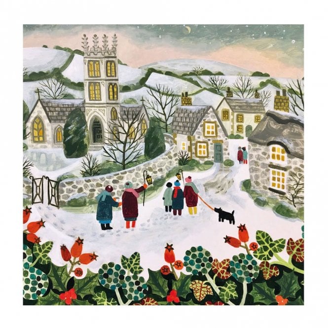 Museums & Galleries Carol Singers Pack of 8 Charity Christmas Cards